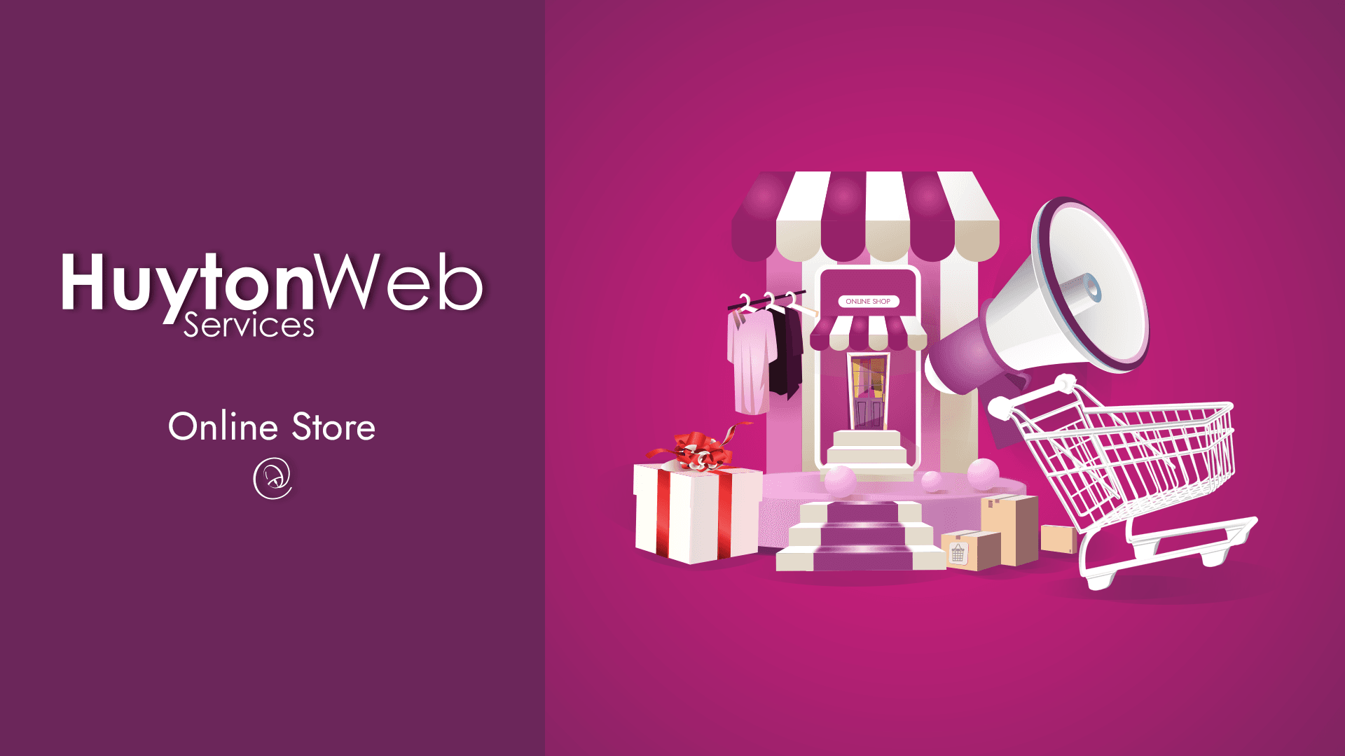 Showing information on Online Store