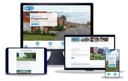 NHCF website on multiple devices
