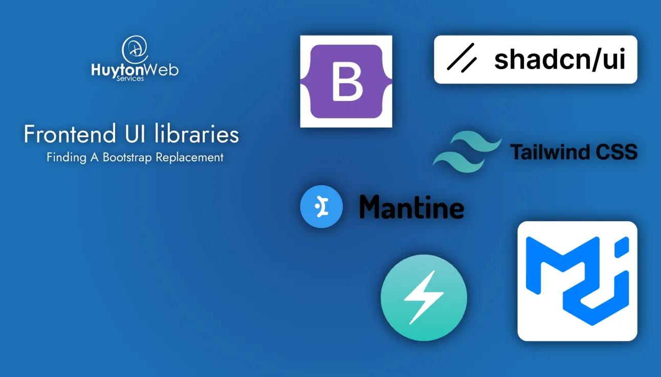 Showing information on Frontend UI libraries - Finding A Bootstrap Replacement