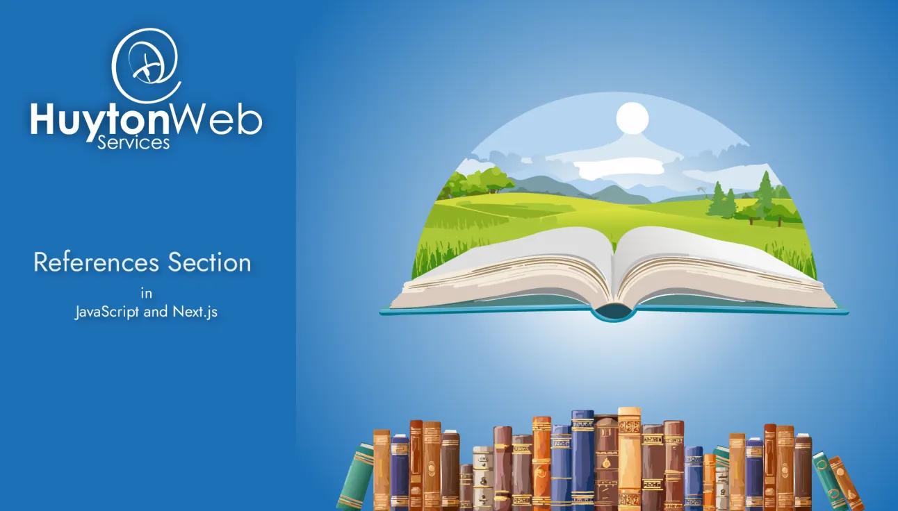 Showing information on References Section in JavaScript with Next.js